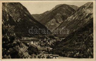 Fortezza, Franzensfeste (Südtirol); general view, railway line. J. F. Amonn (EK)