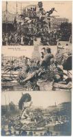 Nice, Nizza; Carnaval / Carnival - 15 pre-1945 postcards