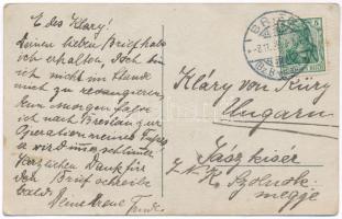 1909 Brzeg, Brieg; inauguration of the Bismarck statue. photo (EK)