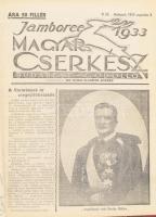 1933 A Magyar Cserkész c. cserkész újság Gödöllői Jamboree-ra kiadott különszámai egybe kötve. Szép ...