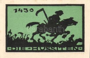 Német Birodalom / Weimari Köztársaság / Ansbach 1921. 25Pf (7x) + 75Pf (7x) 14 klf db, teljes sor T:...