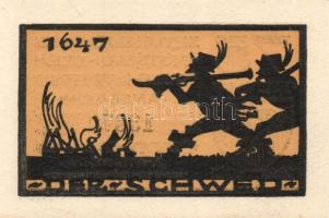 Német Birodalom / Weimari Köztársaság / Ansbach 1921. 25Pf (7x) + 75Pf (7x) 14 klf db, teljes sor T:...