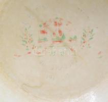 1915, MZ Austria tál, belsejében címerrel és világháborús emlékszöveggel: "Istenért. Királyért....