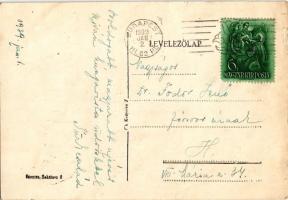 1939 Kitartás! A Magyar Hungarista Mozgalom nyilaskeresztes karácsonyi üdvözlete, propaganda / Hunga...