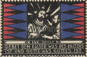 Német Birodalom / Weimari Köztársaság / Eutin 1921. 25Pf + 50Pf + 75Pf 3 klf db, teljes sor T:I