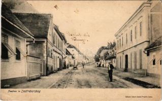 Jasztrebarszka, Jastrebarsko, Jaska; utca / street view. Fot. R. Trebitsch. Naklada Hskare Josipa Prosema (fl)