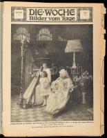 1914 Berlin, Die Woche, Moderne illustrierte Zeitschrift, évfolyam bekötve.