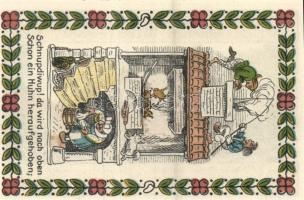 Német Birodalom / Weimari Köztársaság / Wiedenshal !N 50Pf (8x) 8 klf db, teljes sor T:I