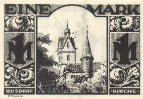 Német Birodalom / Weimari Köztársaság / Padeborn 1921. 25Pf + 50Pf + 75Pf + 1M + 2M 5 klf db, teljes...