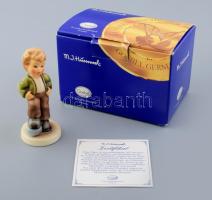 Hummel Goebel "Let's Play!" figura. Jelzett, certifikáttal, dobozában, hibátlan, m:9 cm