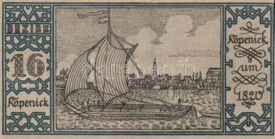 Német Birodalom / Weimari Köztársaság / Berlin 1921. 50Pf (20x) 20 klf db, teljes sor T:I,I-