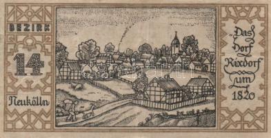 Német Birodalom / Weimari Köztársaság / Berlin 1921. 50Pf (20x) 20 klf db, teljes sor T:I,I-