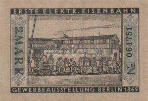 Német Birodalom / Weimari Köztársaság / Berlin 1922. 2M (10x) 10 klf db, teljes sor T:I