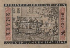 Német Birodalom / Weimari Köztársaság / Berlin 1922. 2M (10x) 10 klf db, teljes sor T:I