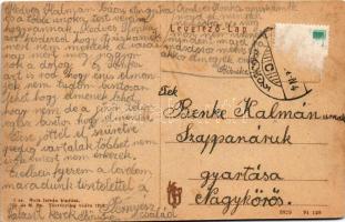 Tápiógyörgye, Piac tér. Guth István kiadása (szakadt /tear)