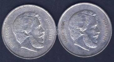 1947. 5Ft Ag "Kossuth" (2x) T:2,2/3