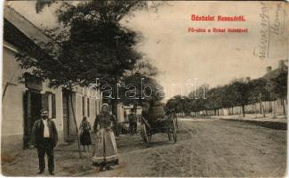 1911 Balatonkenese, Kenese; Fő utca, Rekai üzlete (EK)