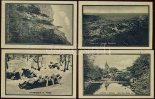 Német Birodalom / Weimari Köztársaság / Thale a. Harz 1921. 50Pf (4x) 4 klf db, teljes sor T:I