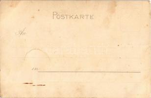 Budapest V. Deák tér, Földalatti vasút megállóhelye, Bazilika. Kunstanstalt "Kosmos" No. 1...