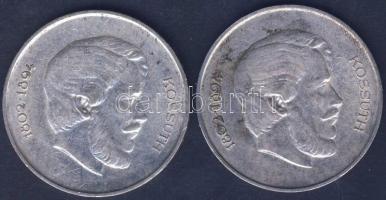 1947. 5Ft Ag "Kossuth" (2x) T:2,2/3