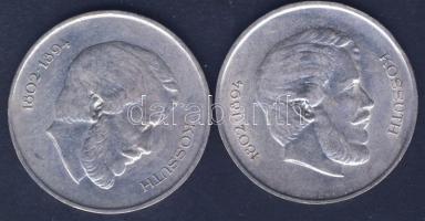 1947. 5Ft Ag "Kossuth" (2x) T:2,2/3