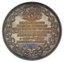 1898. "Samassa József egri érseki székre emelésének 25. évfordulója" kétoldalas, peremene ...