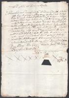 1660. ápr. 12. A tunyogi (a mai Szabolcs-Szatmár-Bereg vármegye) Bíró Andrásné zálogos levele.