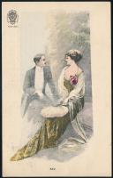 1911 Czillér Vince Kolozsvár, rövidáru bolt reklámos levelezőlap