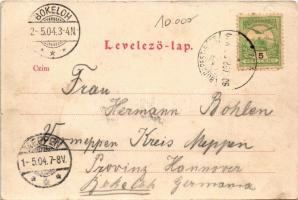 1904 Budapest I. Krisztina körút, villamosok, plébániatemplom (lyuk / pinhole)