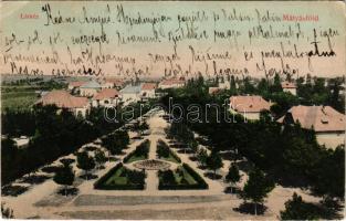 1910 Budapest XVI. Mátyásföld, látkép a Mátyás király térrel (EK)