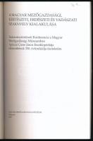 W. Nagy Ágota (szerk.): A magyar mezőgazdasági, kertészeti, erdészeti és vadászati szaknyelv kialaku...