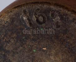 cca 19. sz. vége, Kőedény fületlen szilke, kis repedésvonallal, m: 16 cm