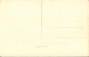 Német katona rajzolt portréja / WWII German military art postcard