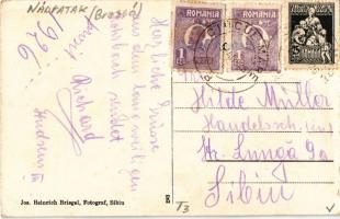 1926 Nádasfő, Rohrbach, Rárbok, Rohozník (Malacka, Malacky); Evangélikus templom, Községháza / Evang...