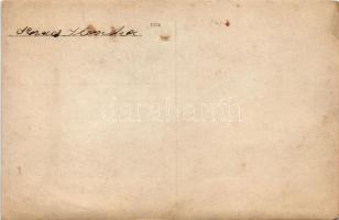 Fejőnő munka közben / Hungarian folklore, lady milking a cow. photo (vágott / cut)