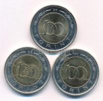 2024. 100Ft "Magyar Nemzeti Bank" (3x) T:AU