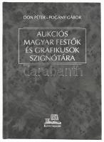 Don Péter - Pogány Gábor: Aukciós magyar festők és grafikusok szignótára. Bp., 2001, Gesta Könyvkiadó. Kiadói kartonált papírkötés, jó állapotban.