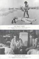 cca 1989 előtt készült, ,,Az élet szép" című szovjet - olasz film jelenetei és szereplői, 9 db ...