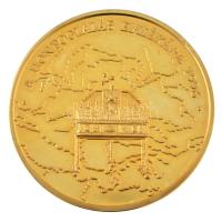 1996. "A Honfoglalás emlékére / Honteremtő hadjáratok" bronz emlékérem, műanyag tokban (42...