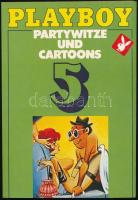 Playboy Partywitze und Cartoons 5. (Karikatúra- és vicckönyv). München, 1980, Moewig. Fekete-fehér illusztrációkkal. Német nyelven. Kiadói papírkötés, jó állapotban.