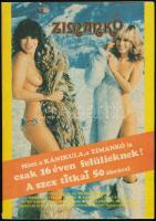 1987 Zimankó. Téli szórakoztató magazin. Szerk.: Kulcsár Ödön. Benne humoros, erotikus és ismeretterjesztő tartalmakkal: Dr. Szilágyi VIlmos: A szex titkai; Gárdonyi Géza: Egri csillagok (képregény) 2. rész; stb. Kiadói papírkötés, kisebb lapszéli ázásnyomokkal, 192 p.