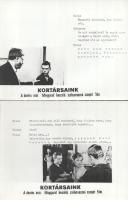 cca 1989 előtt készült, ,,Kortársaink" című szovjet film jelenetei és szereplői (képregényes fo...