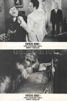 cca 1989 előtt készült, ,,Vigyázat, hekus!" című francia film jelenetei és szereplői, 15 db vin...