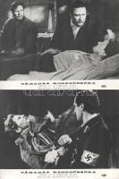 cca 1989 előtt készült, ,,Támadás hegedűszóra" című szovjet film jelenetei és szereplői, 21 db ...