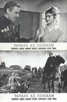 cca 1989 előtt készült, ,,Tavasz az Oderán" című szovjet film jelenetei és szereplői, 15 db vin...