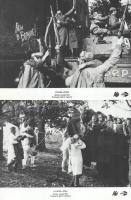 cca 1989 előtt készült, ,,Utolsó lépés" című szovjet film jelenetei és szereplői, 8 db vintage ...