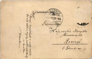 1905 Budapest, Ferenc József híd, piac, gőzhajó (EK)