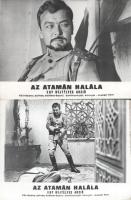 cca 1989 előtt készült, ,,Az ataman halála" című szovjet film jelenetei és szereplői, 19 db vin...