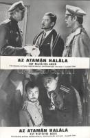 cca 1989 előtt készült, ,,Az ataman halála" című szovjet film jelenetei és szereplői, 19 db vin...