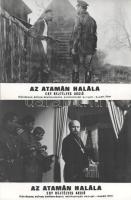 cca 1989 előtt készült, ,,Az ataman halála" című szovjet film jelenetei és szereplői, 19 db vin...